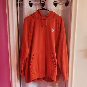 Nike Men's Bold Orange Hoodie